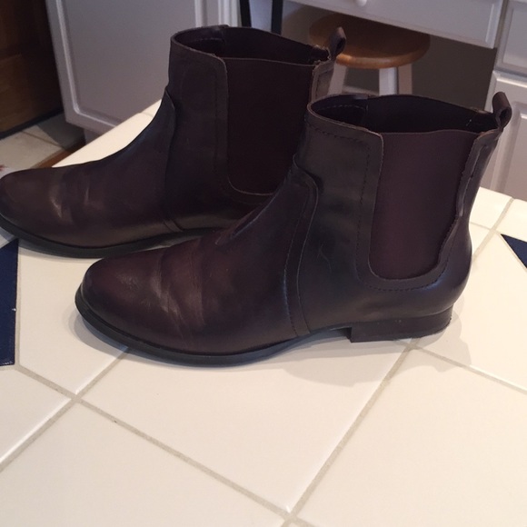 MAx studio brown leather boots - Picture 2 of 4